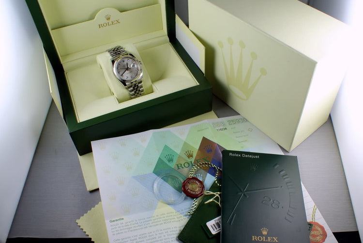 Rolex Modern Datejust Ref: 116234 Diamond Dial