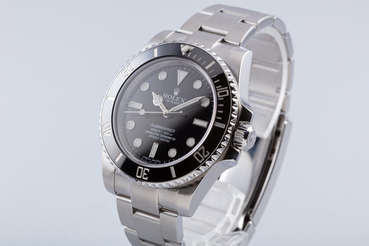 Rolex Ceramic Submariner No-Date 114060