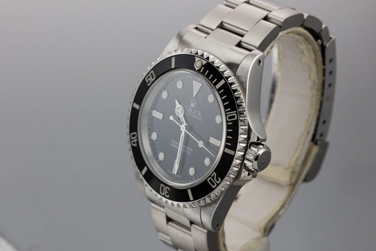 2001 Rolex Submariner 14060