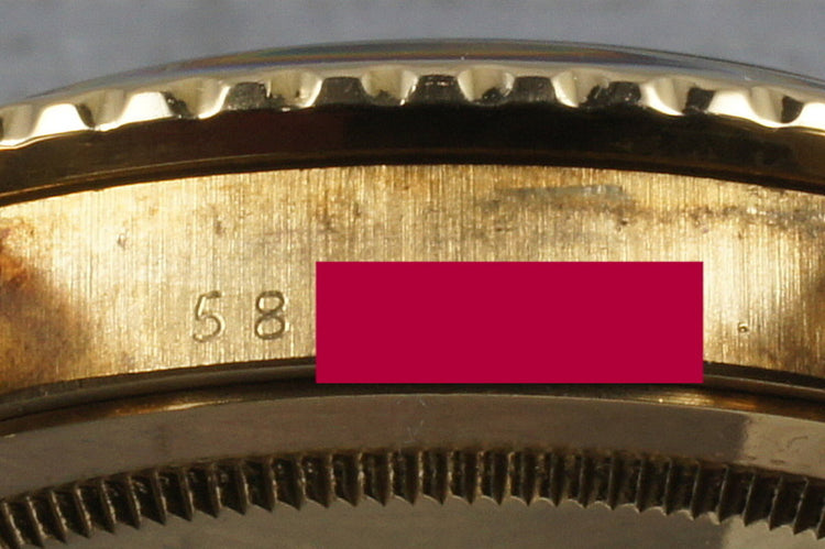 Rolex GMT 18K 1675 with black nipple dial and 18K Jubilee Bracelet