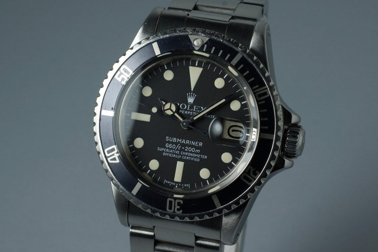 1977 Rolex Submariner 1680