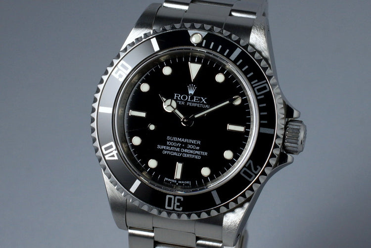 2007 Rolex Submariner 14060M 4 Line