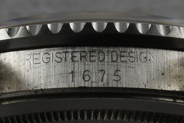 Rolex GMT 1675 with Guarantee Paper