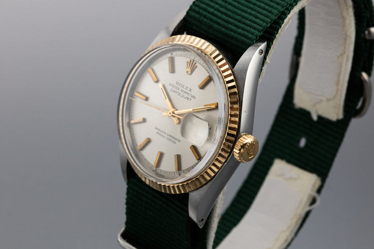 1969 Rolex Two-Tone DateJust 1601Silver Dial
