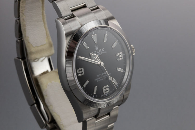 2017 Rolex 40mm Explorer 214270 with Box and Papers