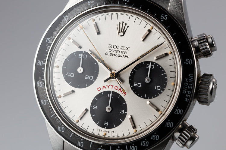 1977 Rolex Daytona 6263 "Big Red" Silver Dial