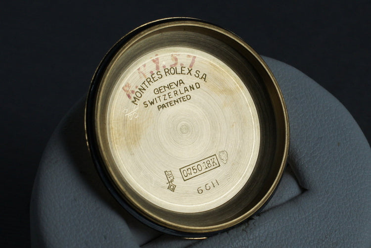 1958 Rolex 18K Day-Date 6611B with Service Papers