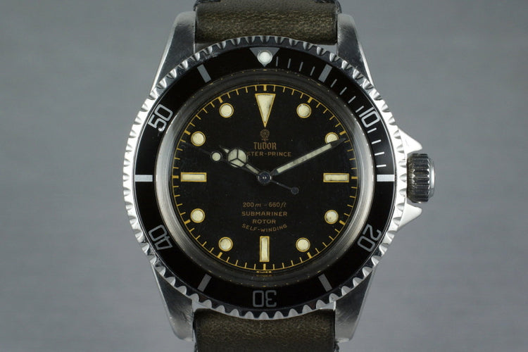 1964 Tudor Submariner 7928 PCG Gilt Chapter Ring Dial