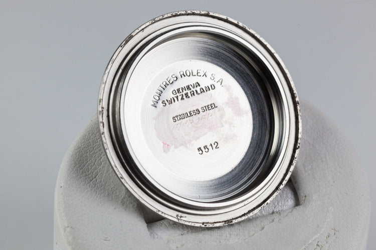 1983 Rolex Submariner 5513 Mark V Maxi with Box and Papers