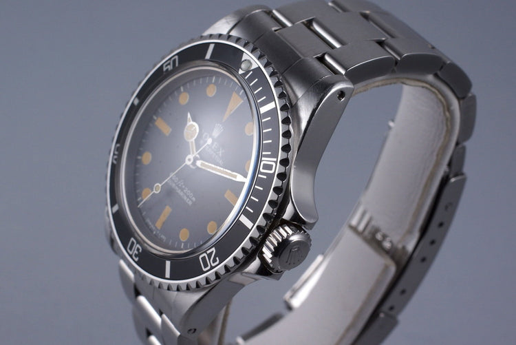 1970 Rolex Submariner 5513 Serif Dial