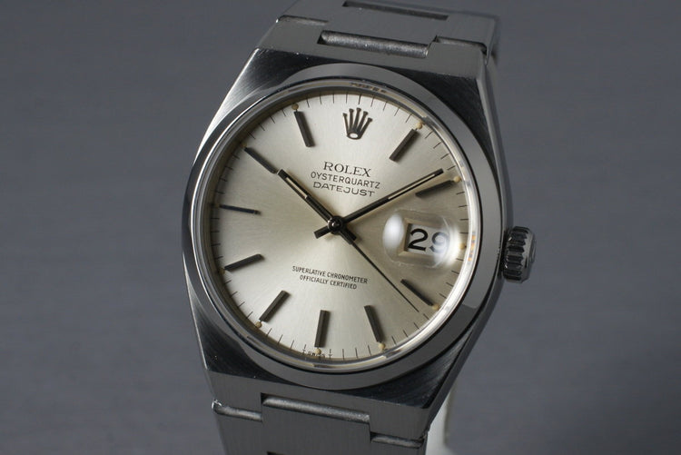 1979 Rolex OysterQuartz Datejust 17000