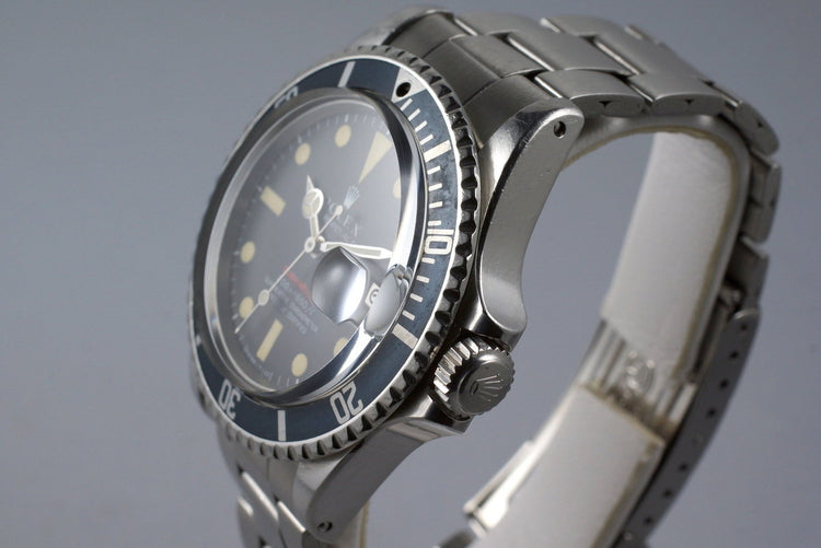 1969 Rolex Red Submariner 1680 Mark II Meters First