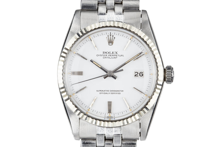 1970 Rolex DateJust 1601 White Dial