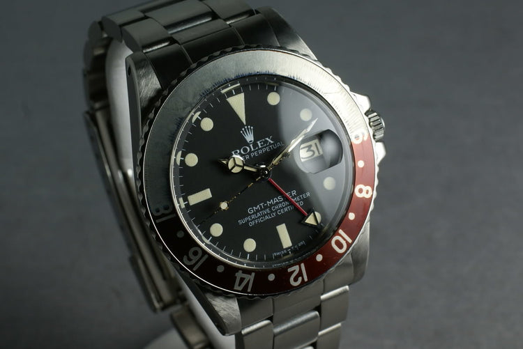 Rolex GMT 1675 with fantastic insert