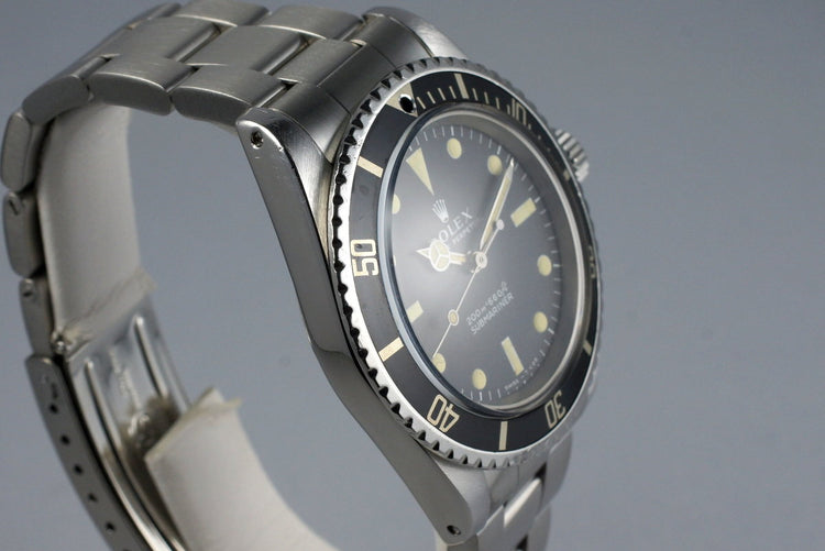 1966 Rolex Submariner 5513 Meters First Dial