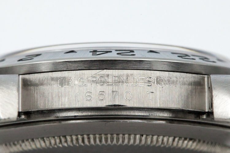 2003 Rolex Explorer II 16570 White Dial