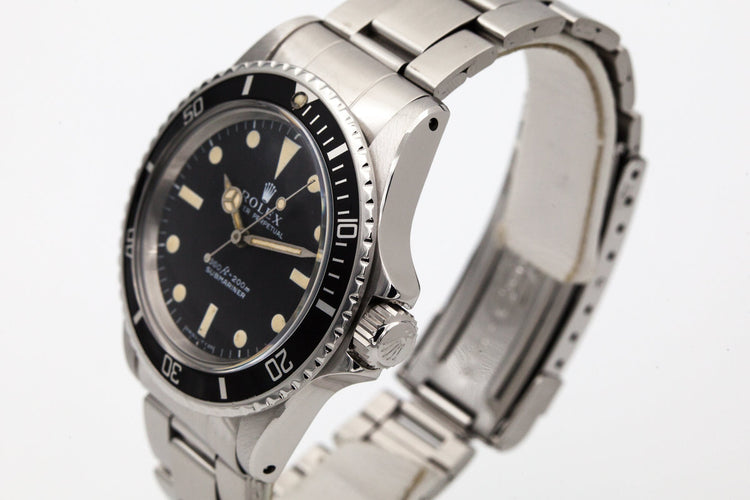 1972 Rolex Submariner 5513 Serif Dial