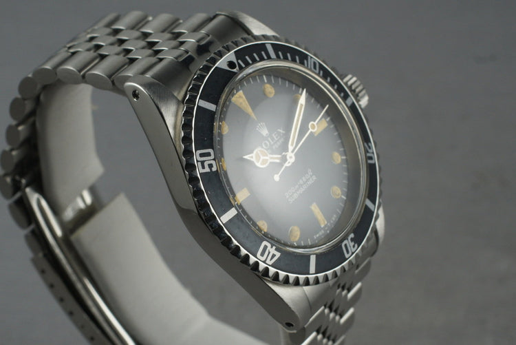 1968 Rolex Submariner 5513 Meters First