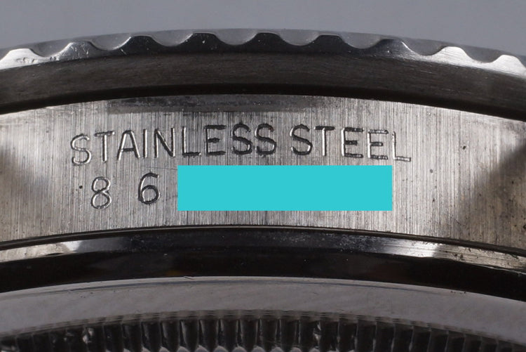 1985 Rolex Submariner 5513 Spider Dial with Box and Papers