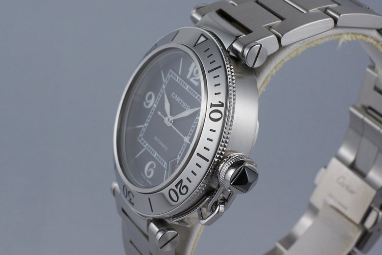 Cartier Pasha Sea Timer 2790 Black Dial