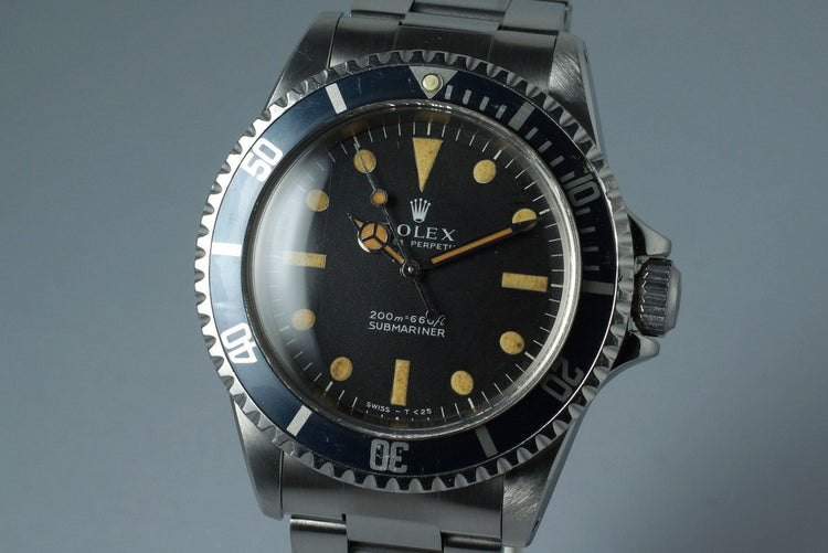 1968 Rolex Submariner 5513 Meters First