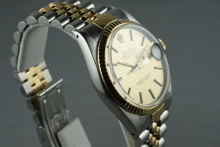 1985 Rolex Two Tone DateJust 16013