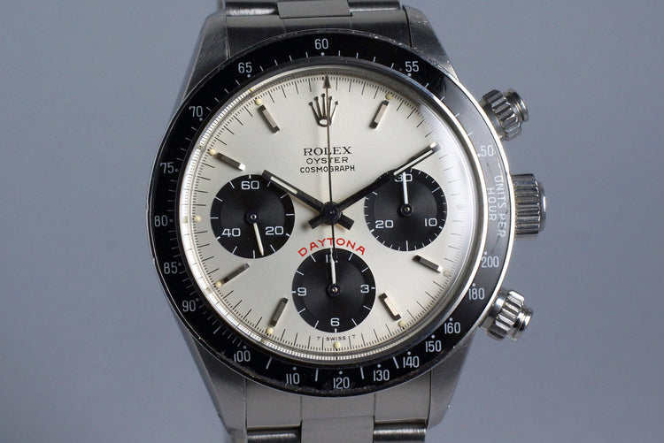 1979 Rolex Daytona 6263 Silver Big Red Daytona Dial
