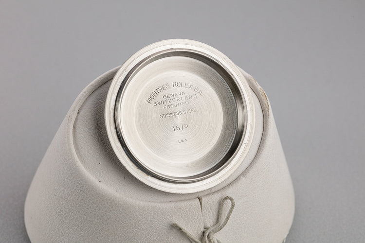 1963 Rolex PCG GMT-Master 1675 Underline Gilt Dial