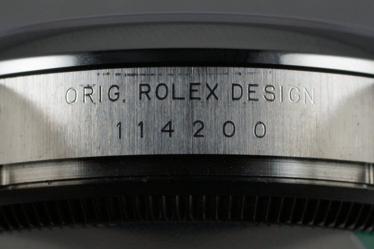 2014 Rolex Air-king 114200 with Box and Papers