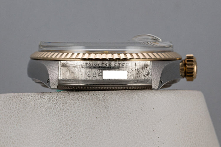 1971 Rolex Two-Tone DateJust 1601 with White Service Dial