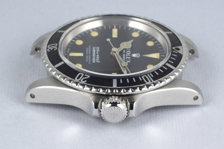 1967 Rolex Submariner 5512 4 Line Meters First Dial