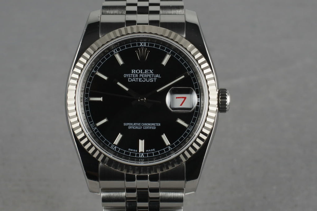 2006 Rolex Datejust 116234 with Box and Papers