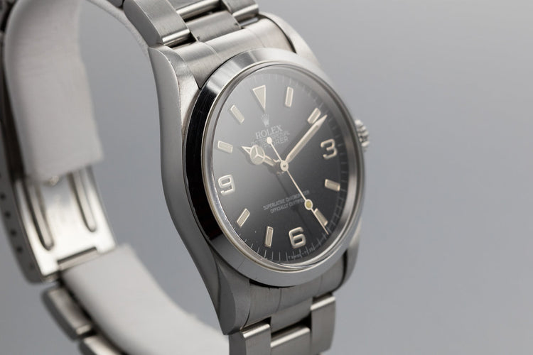 1995 Rolex Explorer 14270 with "Falling Leaf" Dial