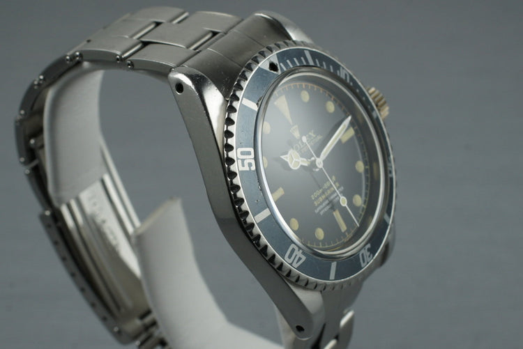 1961 Rolex Submariner 5512 PCG with Glossy Gilt 4 Line Dial