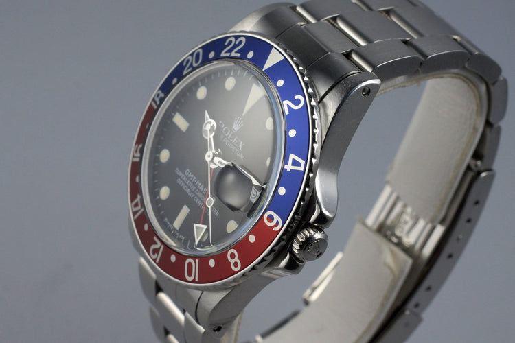 1971 Rolex GMT 1675 Service Dial
