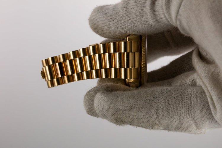 1990 Rolex 18K YG Day-Date 18238 Champagne Dial