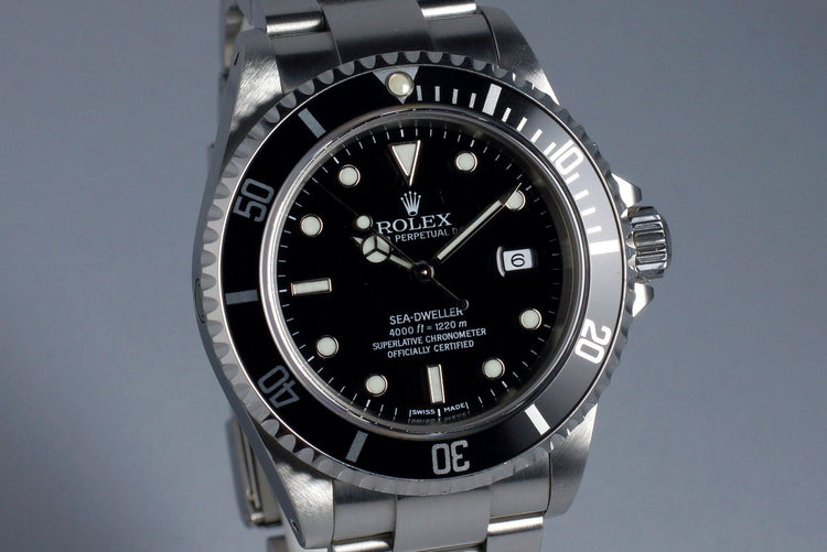 1999 Rolex Sea Dweller 16600