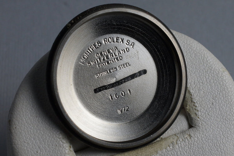 1972 Rolex Datejust 1601 Silver Dial