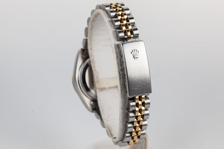 1995 Rolex Two Tone Ladies DateJust 69173 with Box and Papers