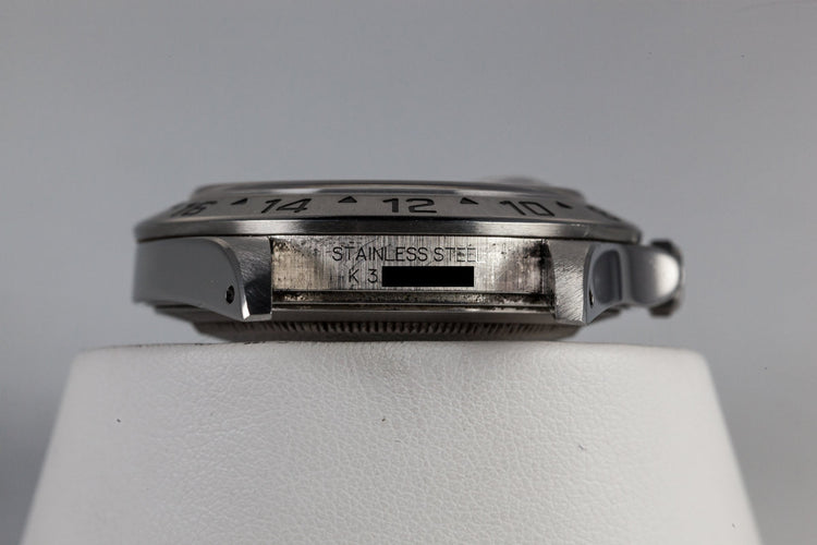 2001 Rolex Explorer II 16570 White Dial