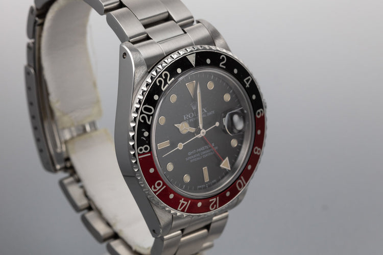 Rolex 1985 Fat Lady GMT-Master II with "Black Granite" Dial