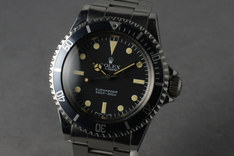 1981 Rolex Submariner 5513 with Maxi Mark V Dial
