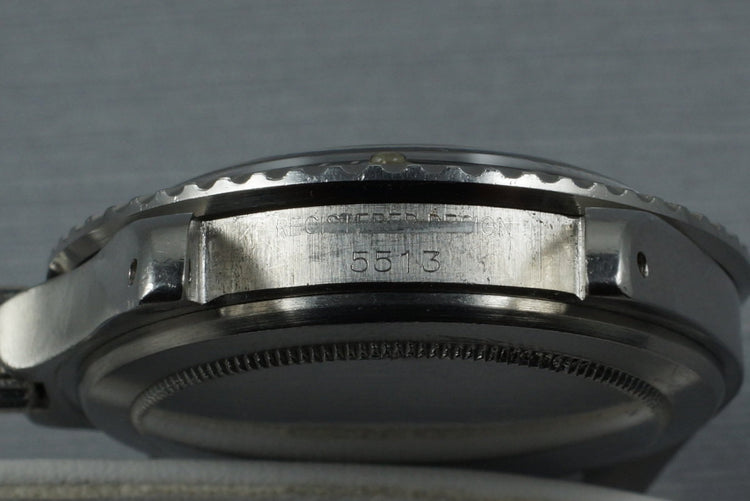 1967 Rolex Submariner 5513 Meters First with RSC Papers