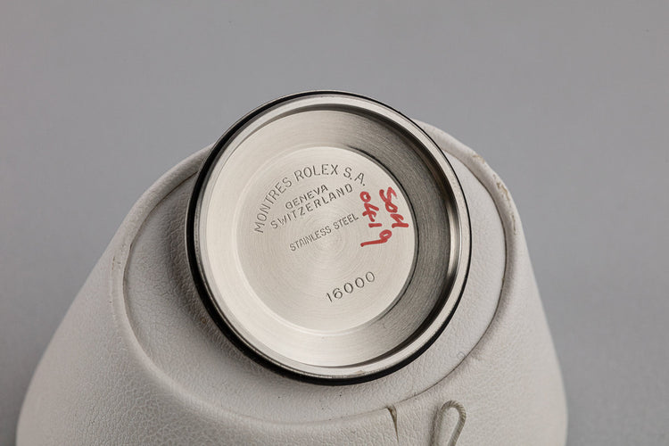 1984 Rolex DateJust 16030 Blue Dial with Box and Papers