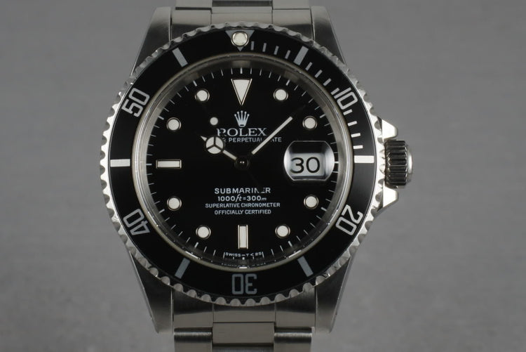 1995 Rolex Submariner 16610