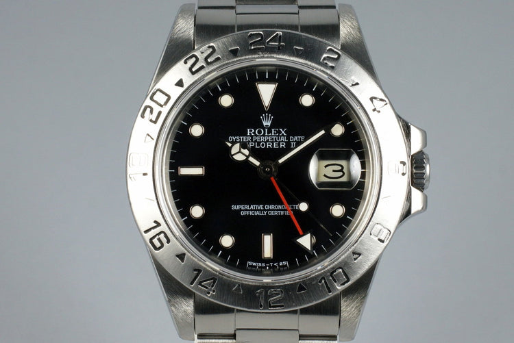 1984 Rolex Explorer II 16550 Black Dial