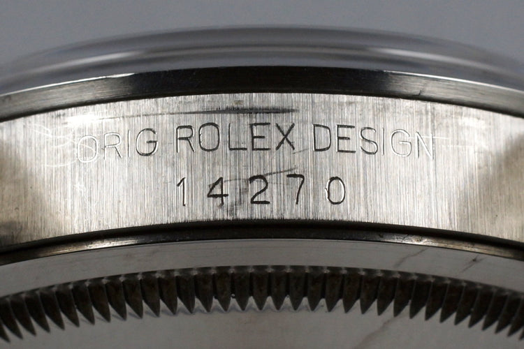 1991 Rolex Explorer 14270