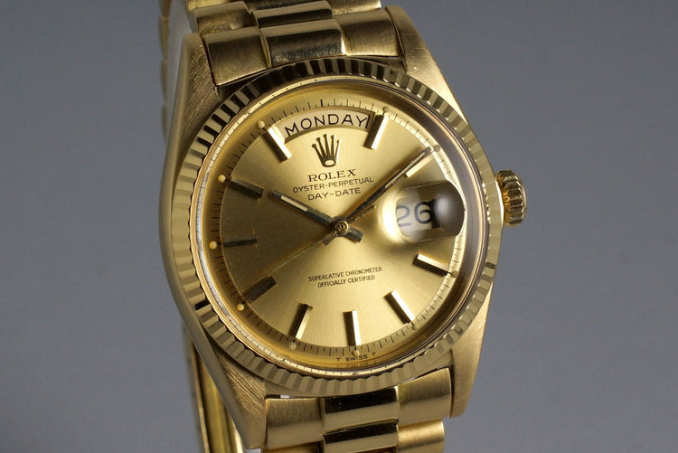 1965 Rolex YG Day-Date 1803