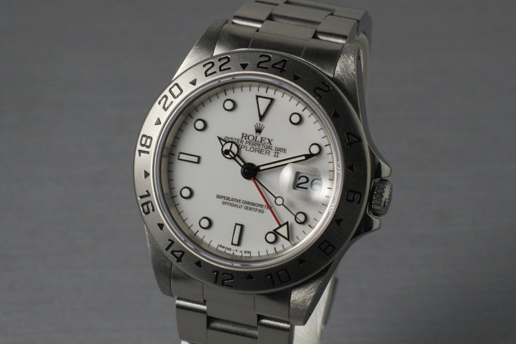 1995 Rolex Explorer II 16570 with Papers