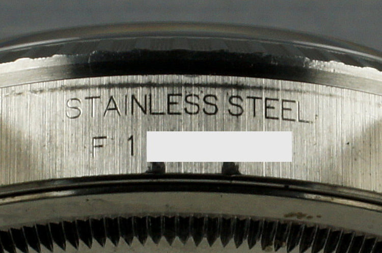 2003 Rolex DateJust 16220 Black Dial